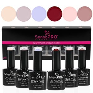 Set 6 Oje Semipermanente 10ml SensoPRO Milano