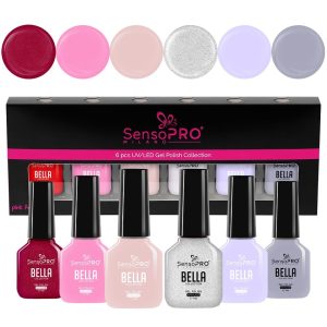 Set 6 Oje Semipermanente BELLA SensoPRO Milano