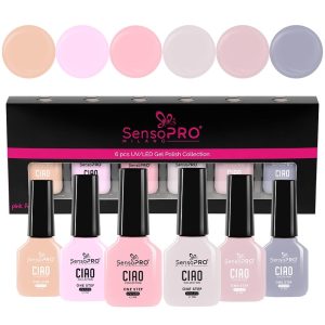 Set 6 Oje Semipermanente CIAO One Step 7ml SensoPRO Milano
