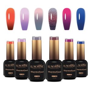 Set 6 Oje Semipermanente Thermocool LUXORISE - Mirage, Kit Unghii – ofertă, preț și specificații