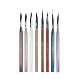 Set 8 Pensule Pictura Unghii SensoPRO Milano, Nail Art PRO, Accesorii Unghii
