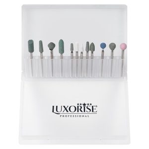 Set Capete Freza Unghii LUXORISE pentru Pila Electrica Profesionala