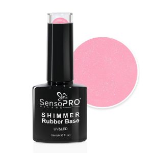 Shimmer Rubber Base SensoPRO Milano - #62 Bubblegum Blast