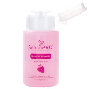 Soak Off Remover SensoPRO Milano Strawberry - Indepartare gel