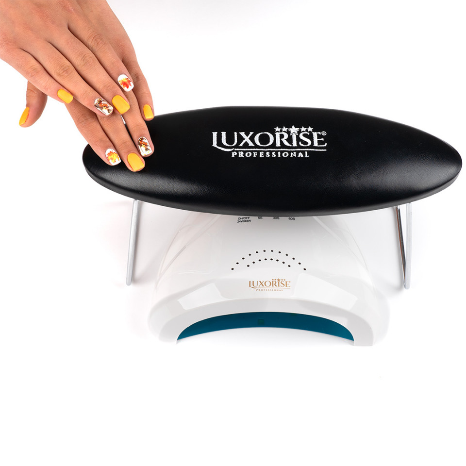Suport Mana Manichiura Inalt LUXORISE, Negru, Accesorii Unghii - imagine 5
