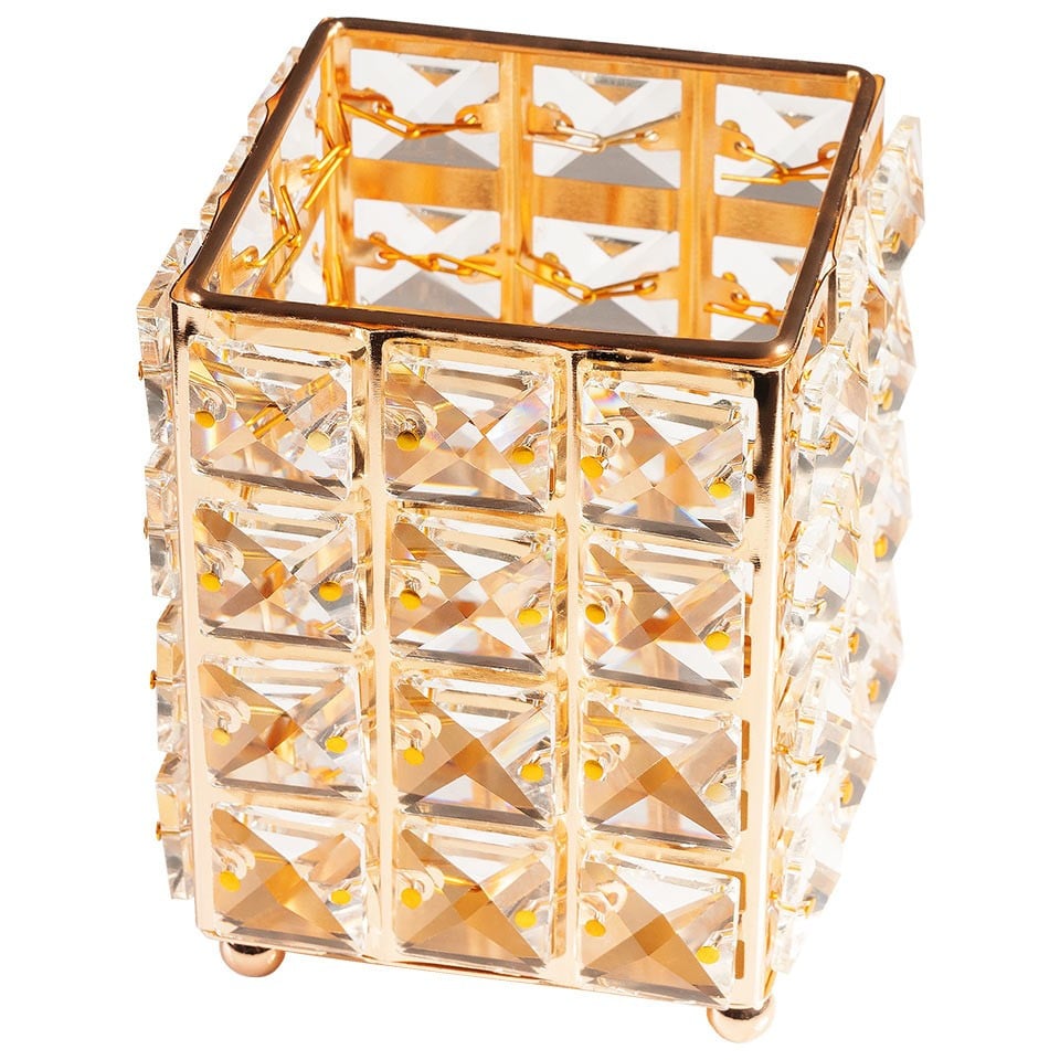 Suport Pensule Unghii Crystal Star Gold
