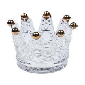 Suport Pensule Unghii LUXORISE, Gold Pearls, Accesorii Unghii