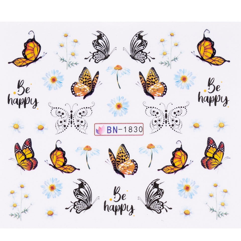 Tatuaj Unghii LUXORISE Butterfly Moment