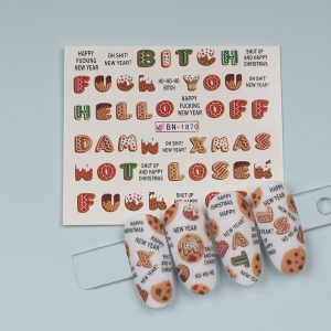 Tatuaj Unghii LUXORISE Christmas Grinchy