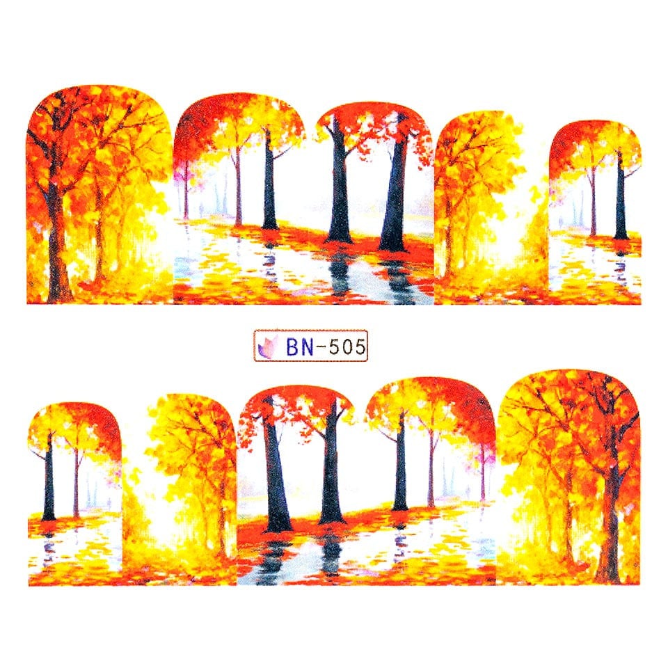 Tatuaj Unghii LUXORISE Fall Sunset