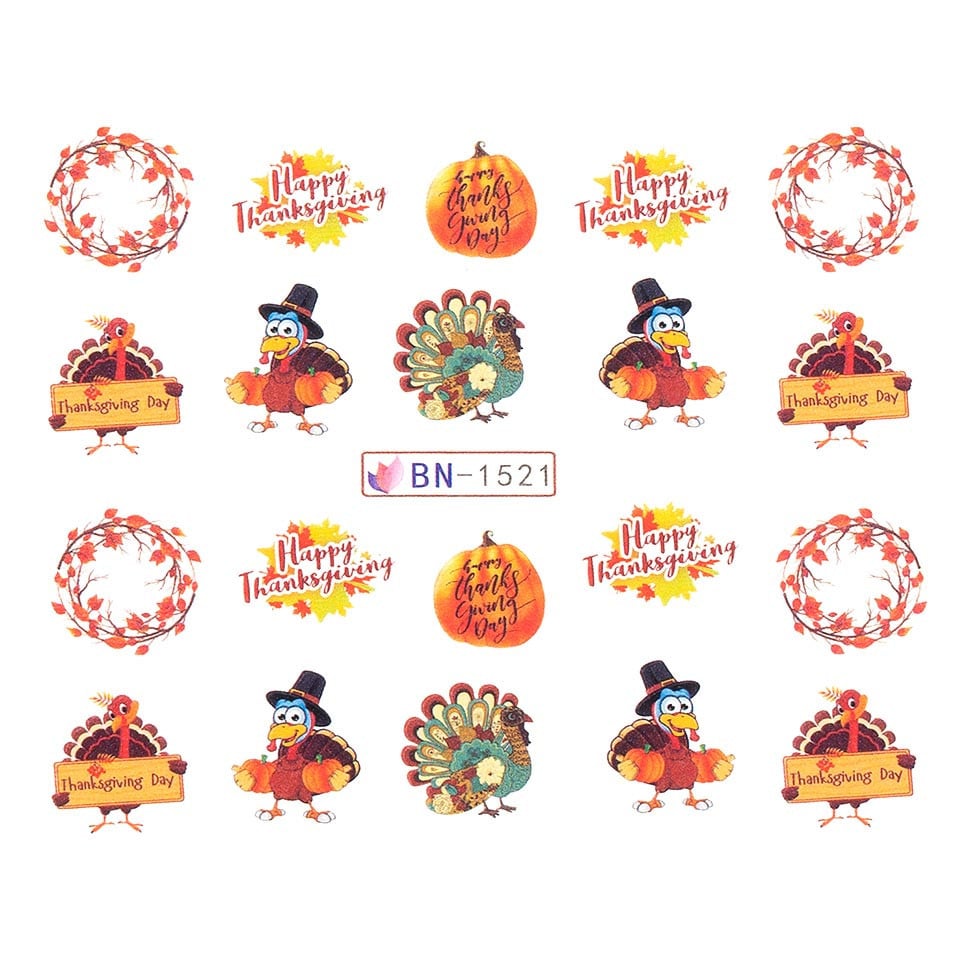 Tatuaj Unghii LUXORISE Fall Vibes
