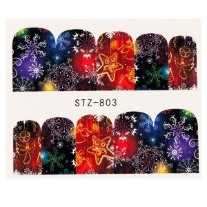 Tatuaj Unghii LUXORISE New Year Fireworks