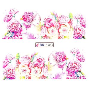 Tatuaj Unghii LUXORISE Pastel Flowers