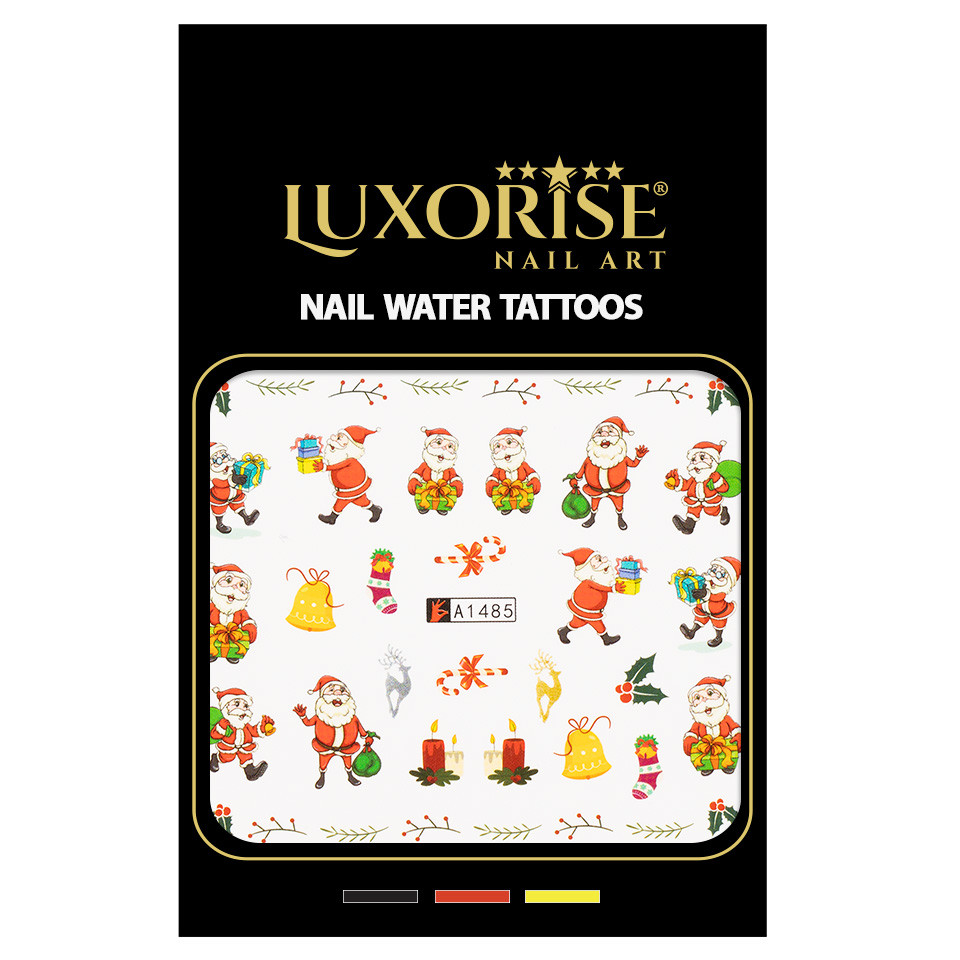Tatuaj Unghii LUXORISE Santa's Gifts A1485, Nail Art - imagine 3