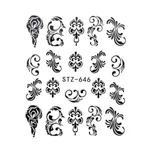 Tatuaj Unghii LUXORISE Simple Art Glam