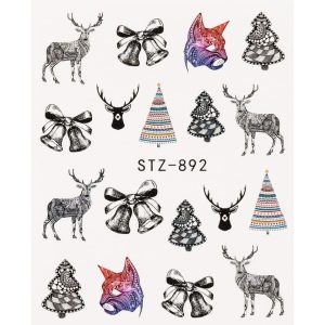 Tatuaj Unghii LUXORISE Simple Holiday Power