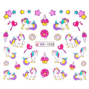 Tatuaj Unghii LUXORISE Unicorn Song