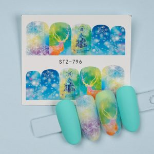 Tatuaj Unghii LUXORISE Winter Remix