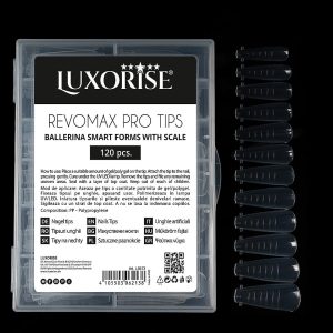 Tipsuri Reutilizabile Polygel & Gel REVOMAX PRO TIPS LUXORISE Ballerina