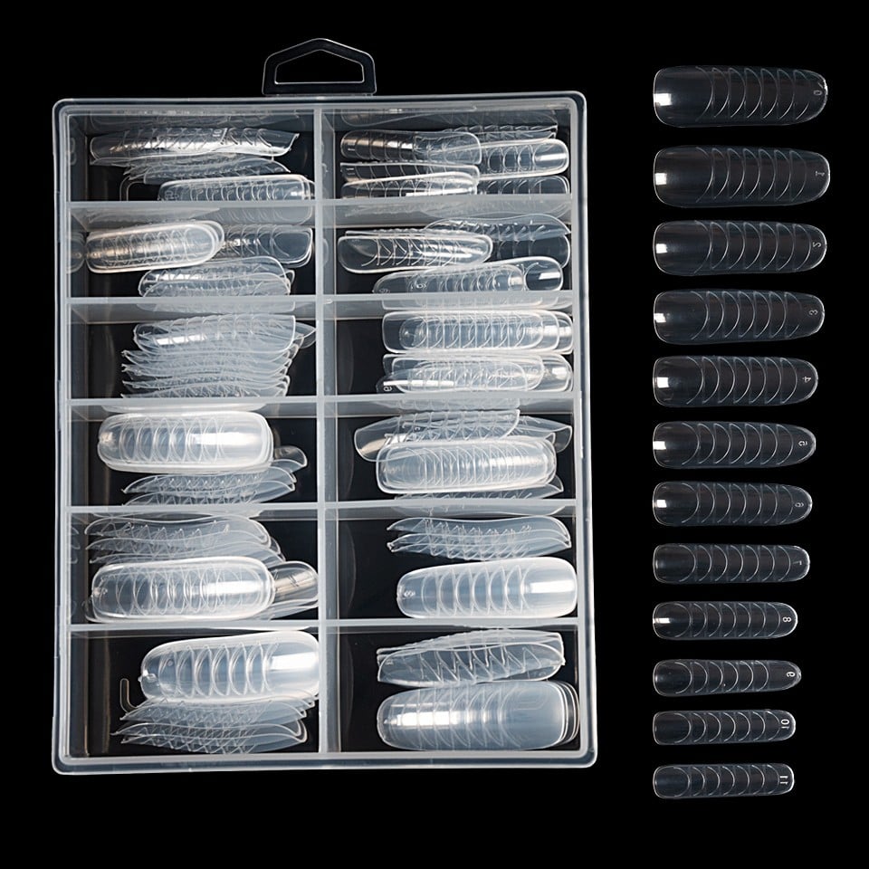 Tipsuri Reutilizabile REVOMAX PRO TIPS LUXORISE, Accesorii Unghii - imagine 3