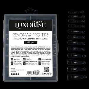 Tipsuri Reutilizabile REVOMAX PRO TIPS LUXORISE - Stiletto