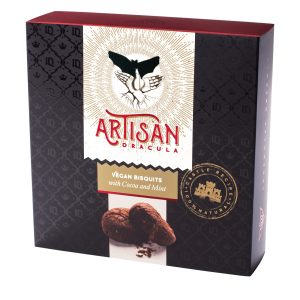 Artisan bisquits cocoa and mint  180 gr