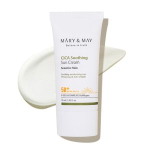 Crema pentru protectie solara cu centella asiatica SPF50+ PA++++ - Mary and May 50ml