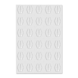 Decor de unghii transparent - Plus