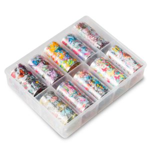 Folie de transfer set 10 French Flowers