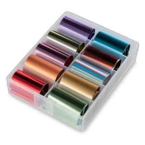 Folii de transfer set 10 Mixed Mirror Effect 01, Manichiura, Cupio – ofertă, preț și specificații