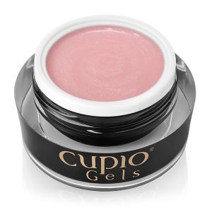 Gel pentru tehnica fara pilire Cupio - Make-Up Fiber Shimmer Petal 15 ml