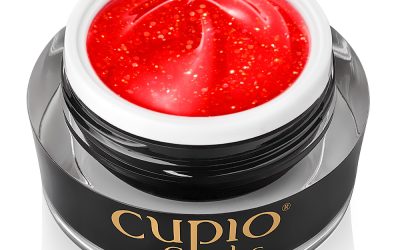 Glitter Neon Builder Gel – Summer Flame 15ml | Cupio