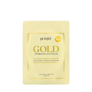 Gold hydrogel eye patch