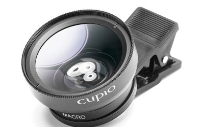 Lentila telefon Wide Angle & Macro Cupio 37mm 0.45x – Detalii și Beneficii