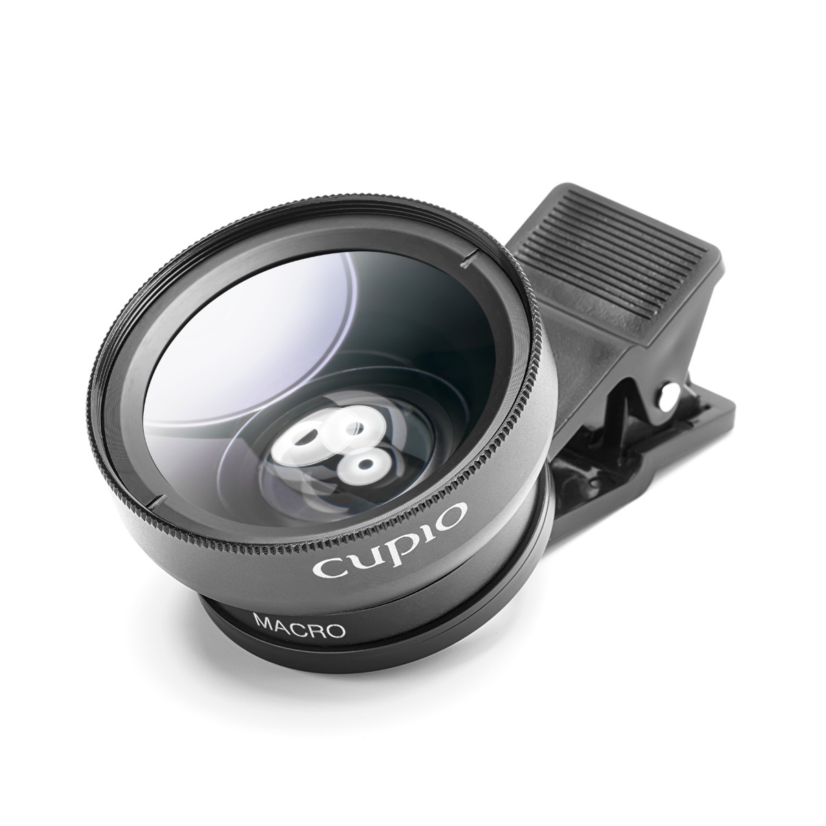 Lentila telefon Wide Angle & Macro Cupio 37mm 0.45x, Saloane, Cupio – ofertă, preț și specificații