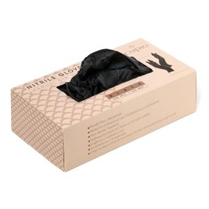 Manusi nitril nepudrate Cupio Black - set 100 - M, Manichiura, Cupio