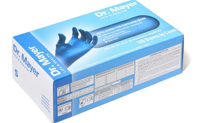 Mănuși Nitril Nepudrate Dr. Mayer XS – Protecție și Confort