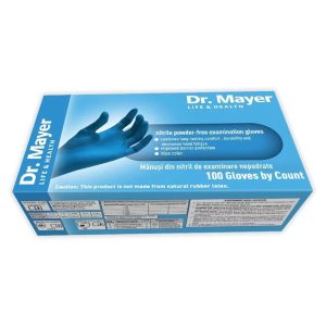 Manusi nitril nepudrate blue Dr. Mayer S 100 buc