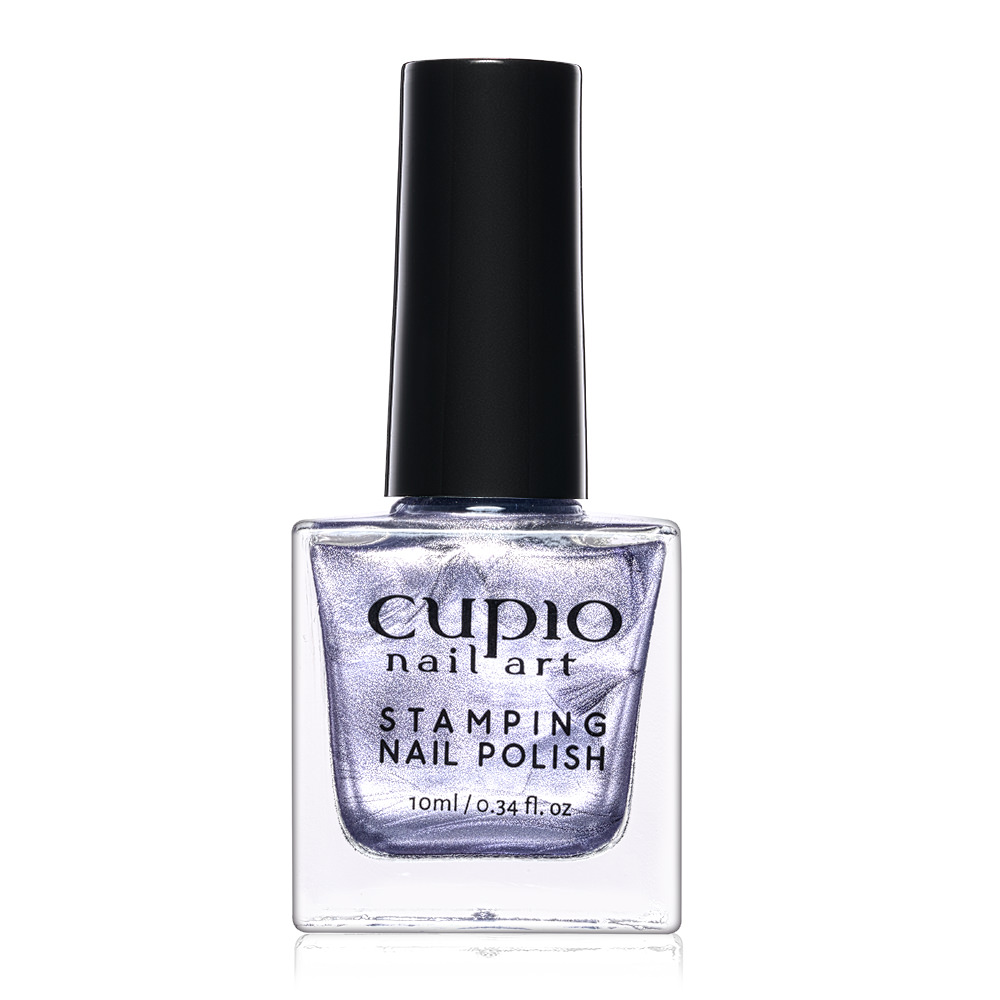 Oja pentru stampila Cupio Metallic Gray 10ml, Manichiura, Cupio – ofertă, preț și specificații
