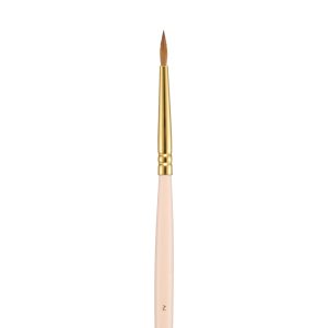 Pensula manichiura Nail Art Kolinsky Premium Cupio Nr. 2