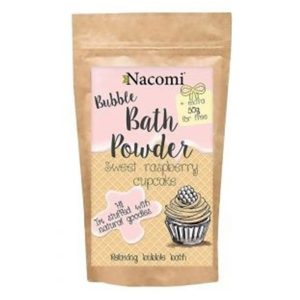 Pudra pentru baie Sweet Raspberry Cupcake - NACOMI 150g