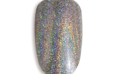 Sclipici Holo Effect – Argintiu 2g | Manichiura Cupio