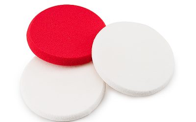 Set 3 bureti cosmetici rotunzi, Makeup, Cupio – Răsfăț pentru ten