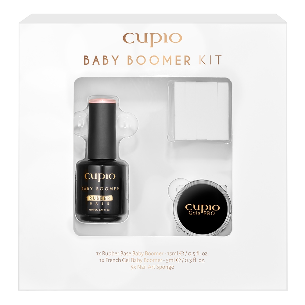 Set Baby Boomer Cupio - Nude, Manichiura, Cupio – ofertă, preț și specificații