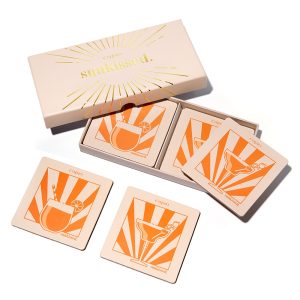 Set suporturi pahare Cupio sunkissed.