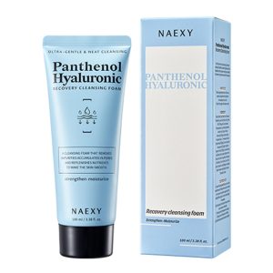 Spuma de curatare pentru fata cu pantenol si acid hialuronic - NAEXY 100ml