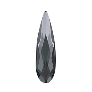 Swarovski 6*1.7 mm Silver Night 12 buc