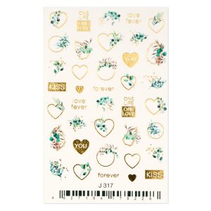 Tatuaj 2D unghii J317, Manichiura, Cupio – ofertă, preț și specificații