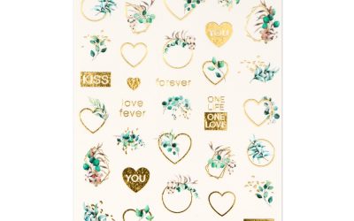 Tatuaj 2D Unghii J317 – Manichiura Cupio