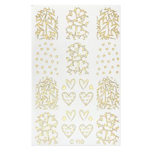 Tatuaj pentru unghii Cupio Heart Of Gold